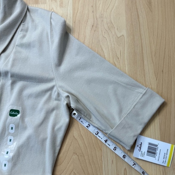 NWT Cabela’s Cotton Blend Cardigan Medium - Picture 6 of 10